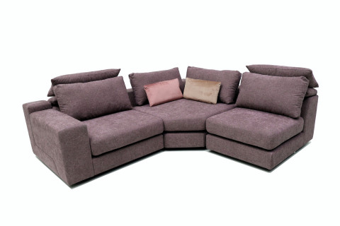 Диван трехместный Foster/Фостер с угловым элементом