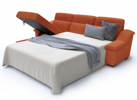 Диван трехместный Tennessee/Теннесси с раскладным механизмом и шезлонгом