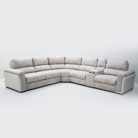 Диван Manhattan/Манхэттан угловой с реклайнерами