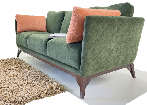 Диван трехместный Ohio/Огайо нераскладной