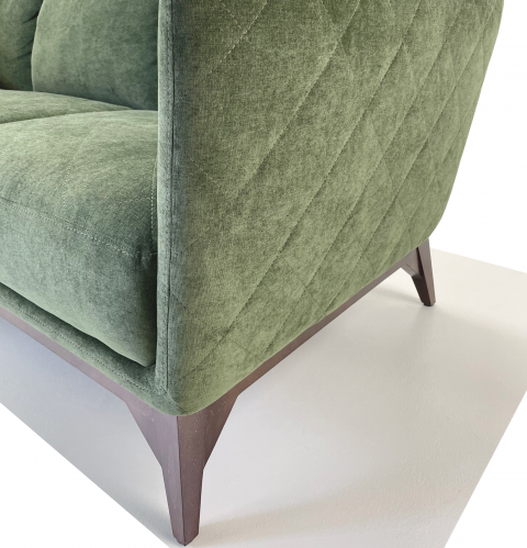 Диван трехместный Ohio/Огайо нераскладной