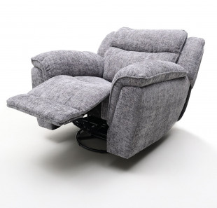 Кресло Alabama/Алабама с механическим реклайнером и вращением